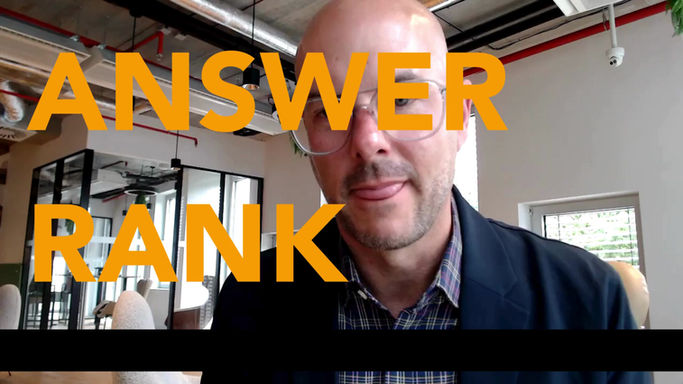 ANSWER RANK - My Own Questions